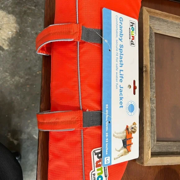 NWT Outward Hound Orange Dog Safety Vest LARGE - Picture 2 of 2